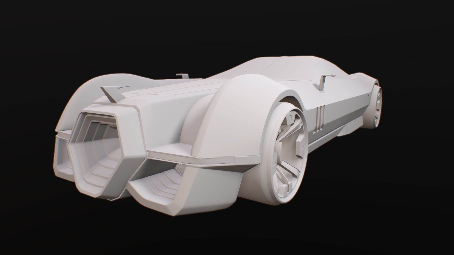 CYBERPUNK2077 LUXURY RAYFIELD HYPERCARS 3D Model Collection_11