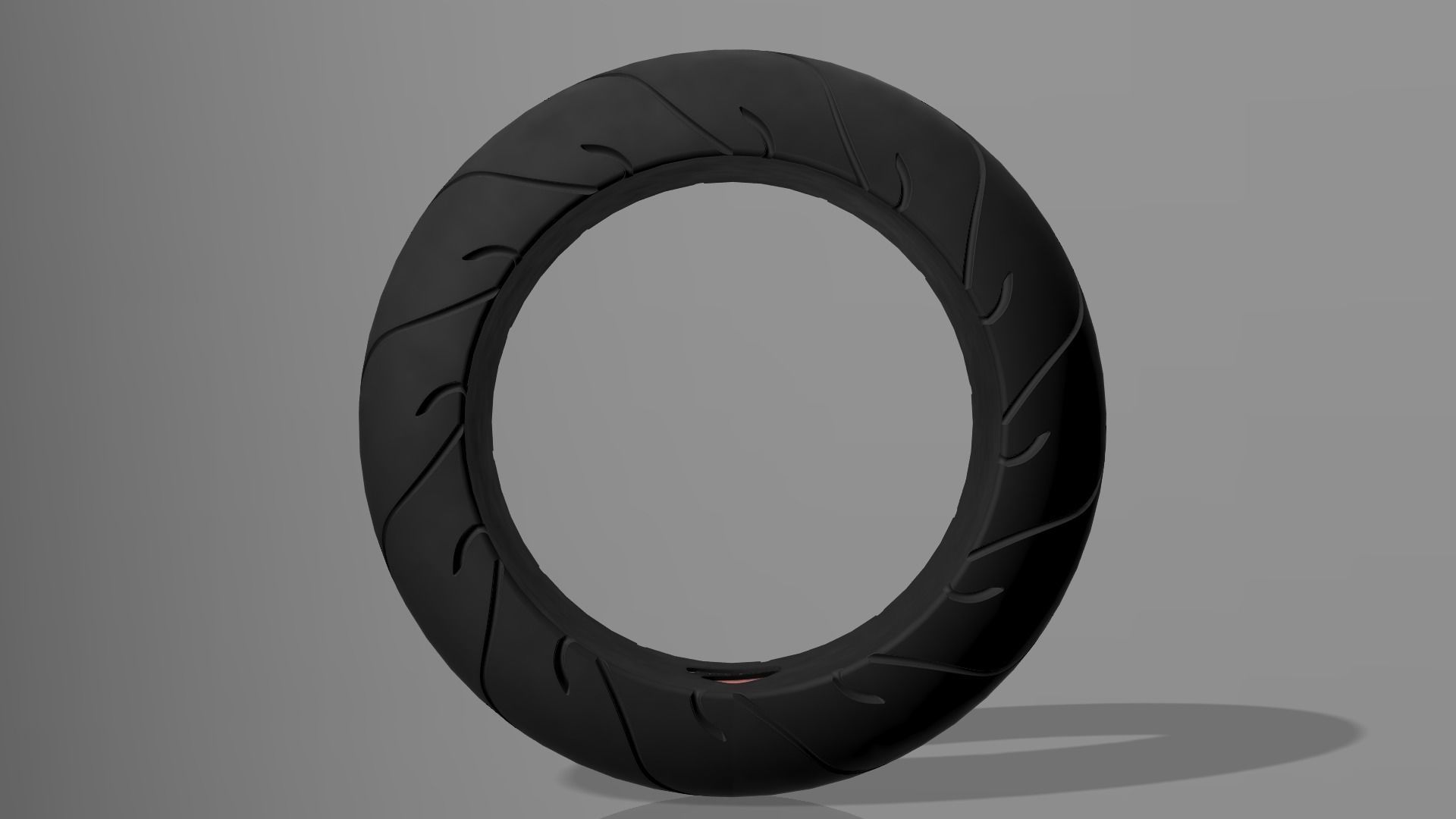 Ducati  Pendant And Ring Tire  STL OBJ FBX Files  3D print model_3