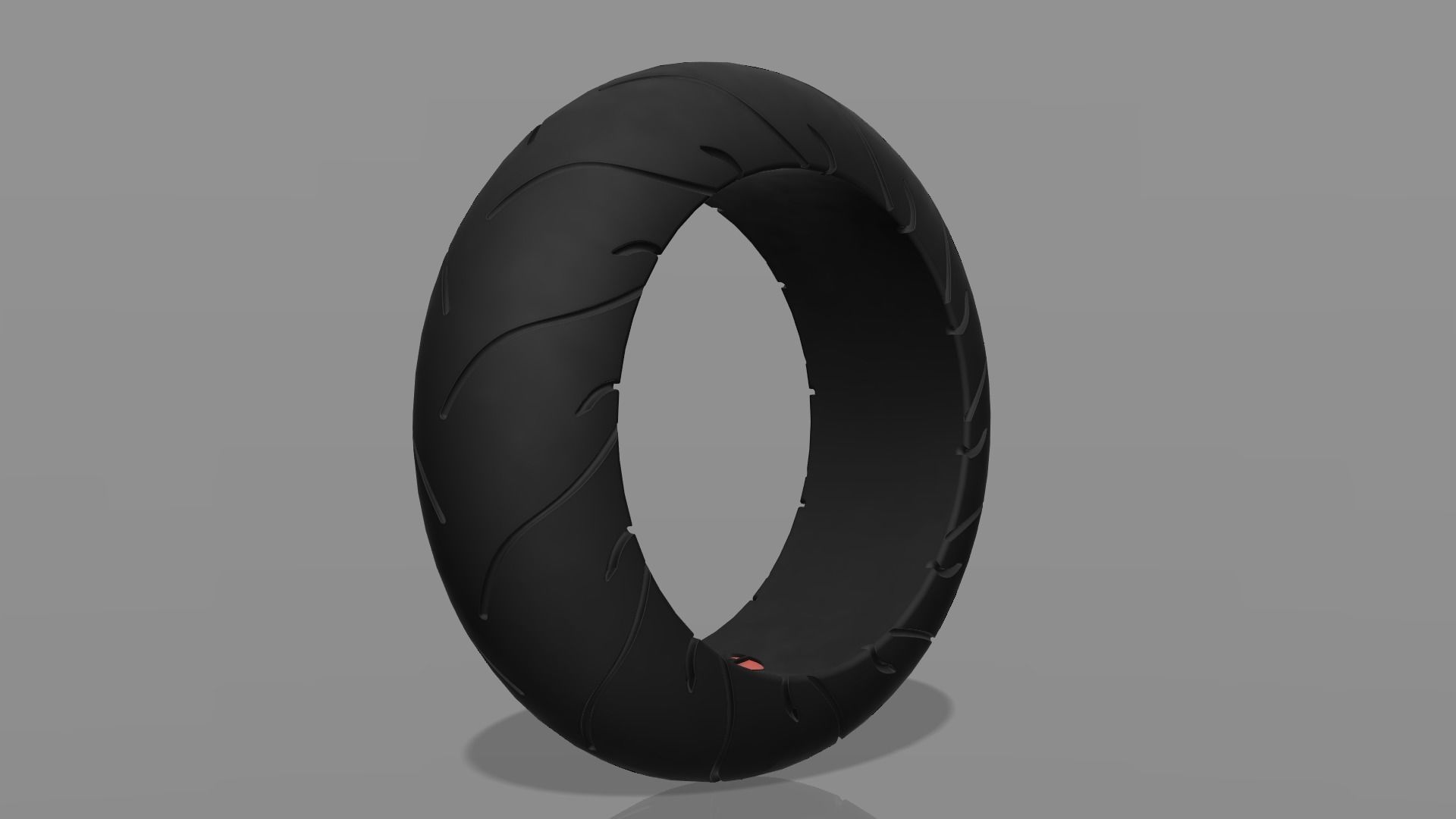 Ducati  Pendant And Ring Tire  STL OBJ FBX Files  3D print model_5