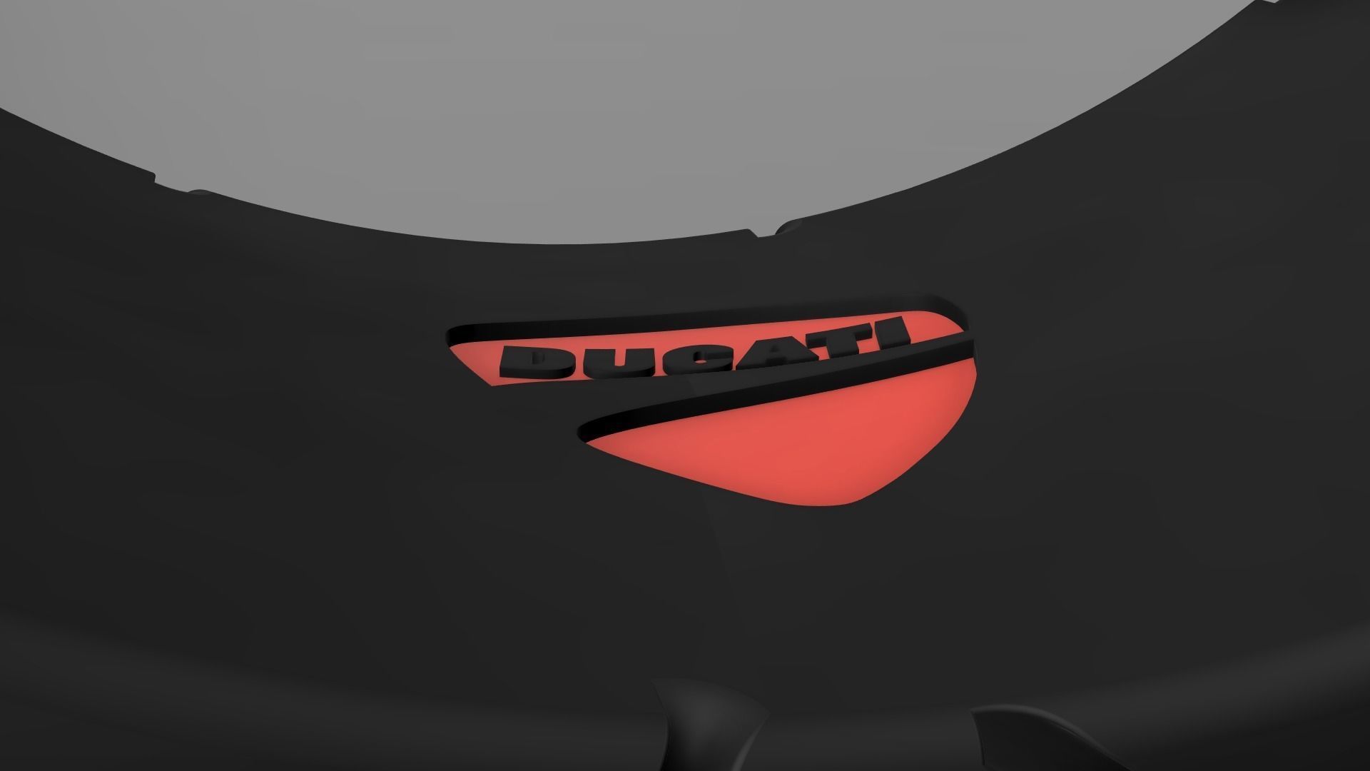 Ducati  Pendant And Ring Tire  STL OBJ FBX Files  3D print model_11