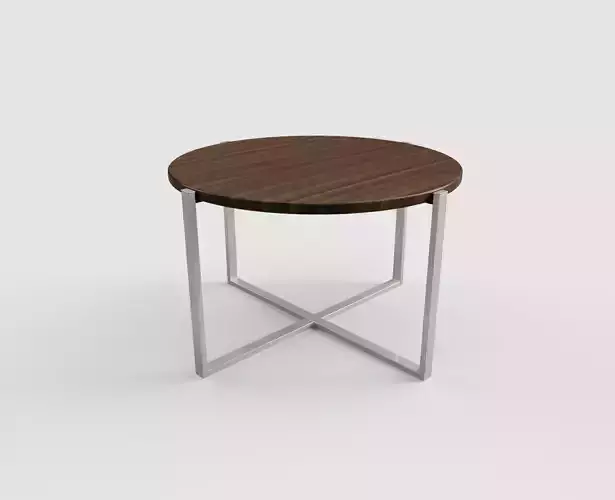 Coffee table Low-poly 3D model