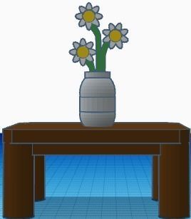 Tables chair sofa 3D models 3D print model_6