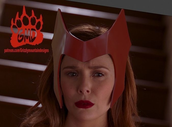 WandaVision Scarlett witch headband Classic for printing 3D print model
