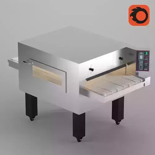 Electric pizza oven Wahi Baan 3D model