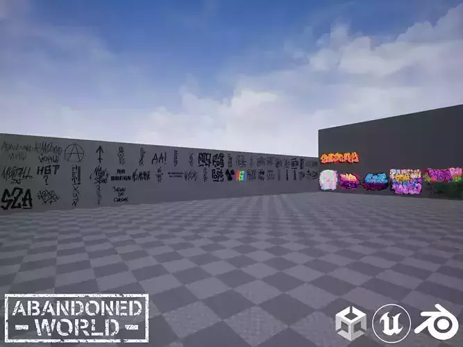 Graffiti Tag Pack Decals II Texture