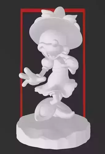 Minnie Mouse - Halloween Witch Costume - 3D PRINT MODEL  3D print model