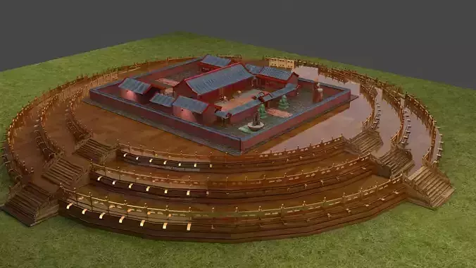 Chinese courtyard house