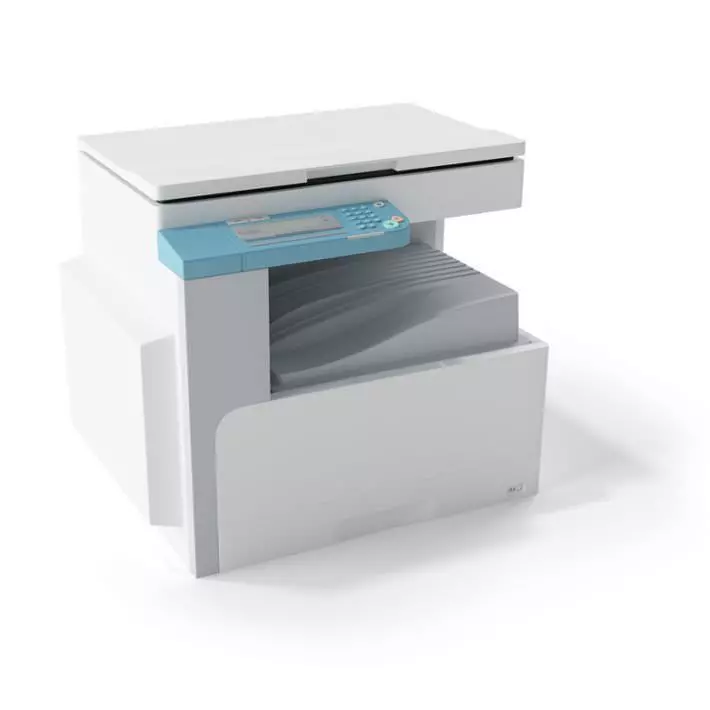 Scanner Copy Machine 3D model_0