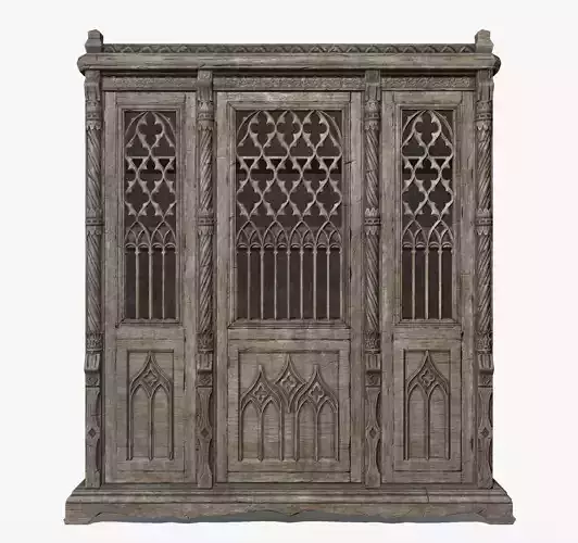 Gothic Bookcase
