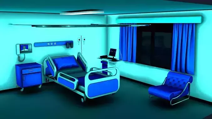 HOSPITAL ROOM SET