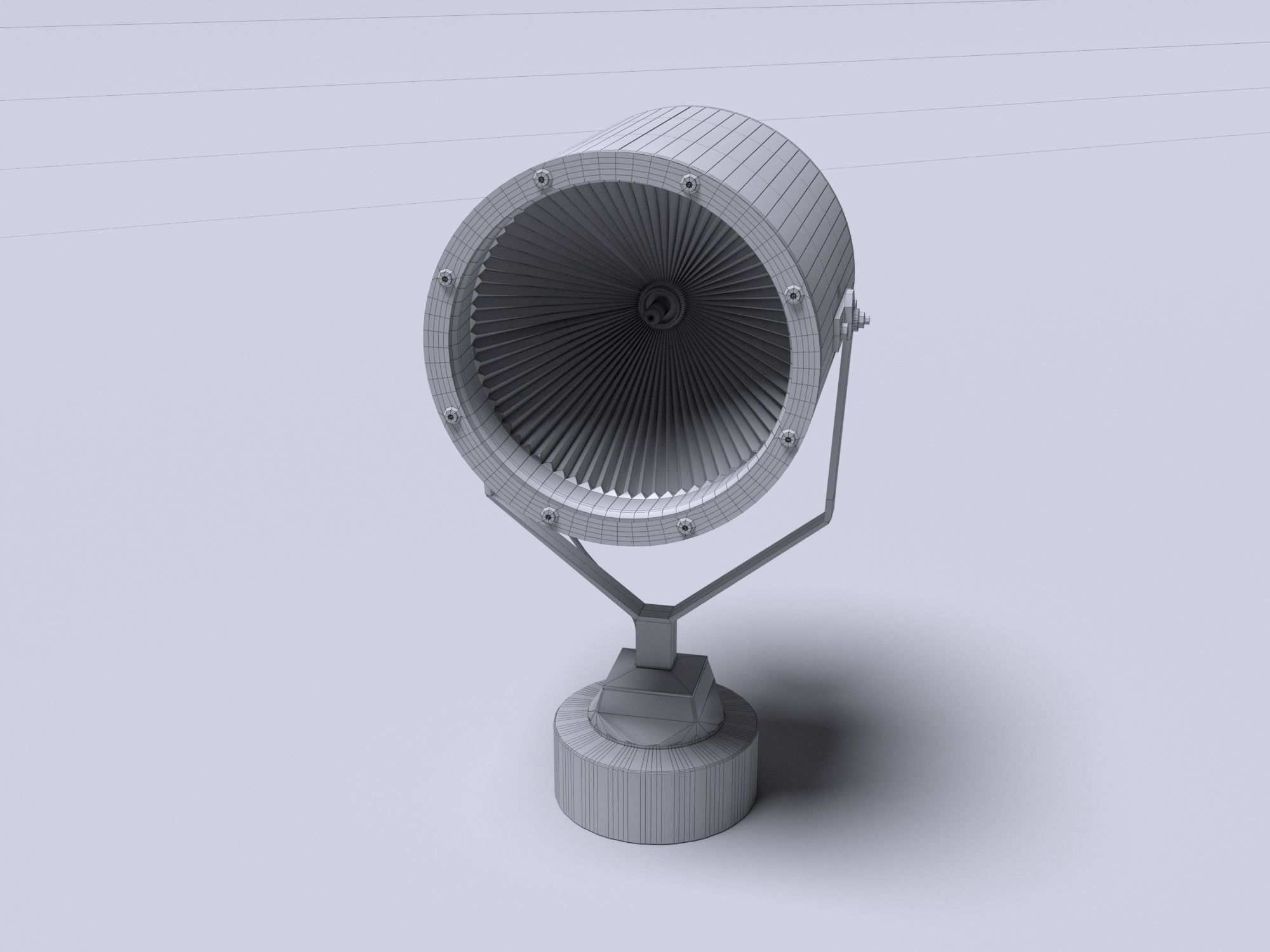 3D model of the searchlight 3D model_13