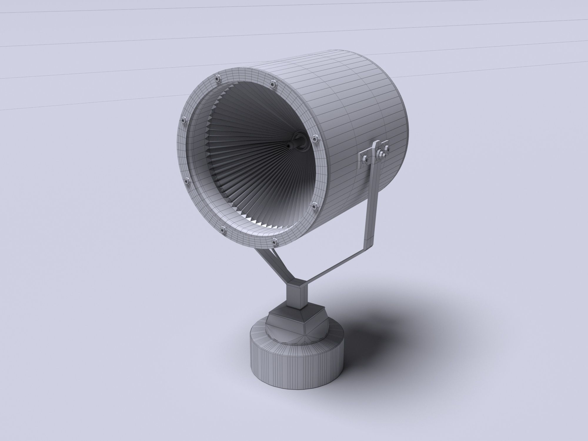 3D model of the searchlight 3D model_12