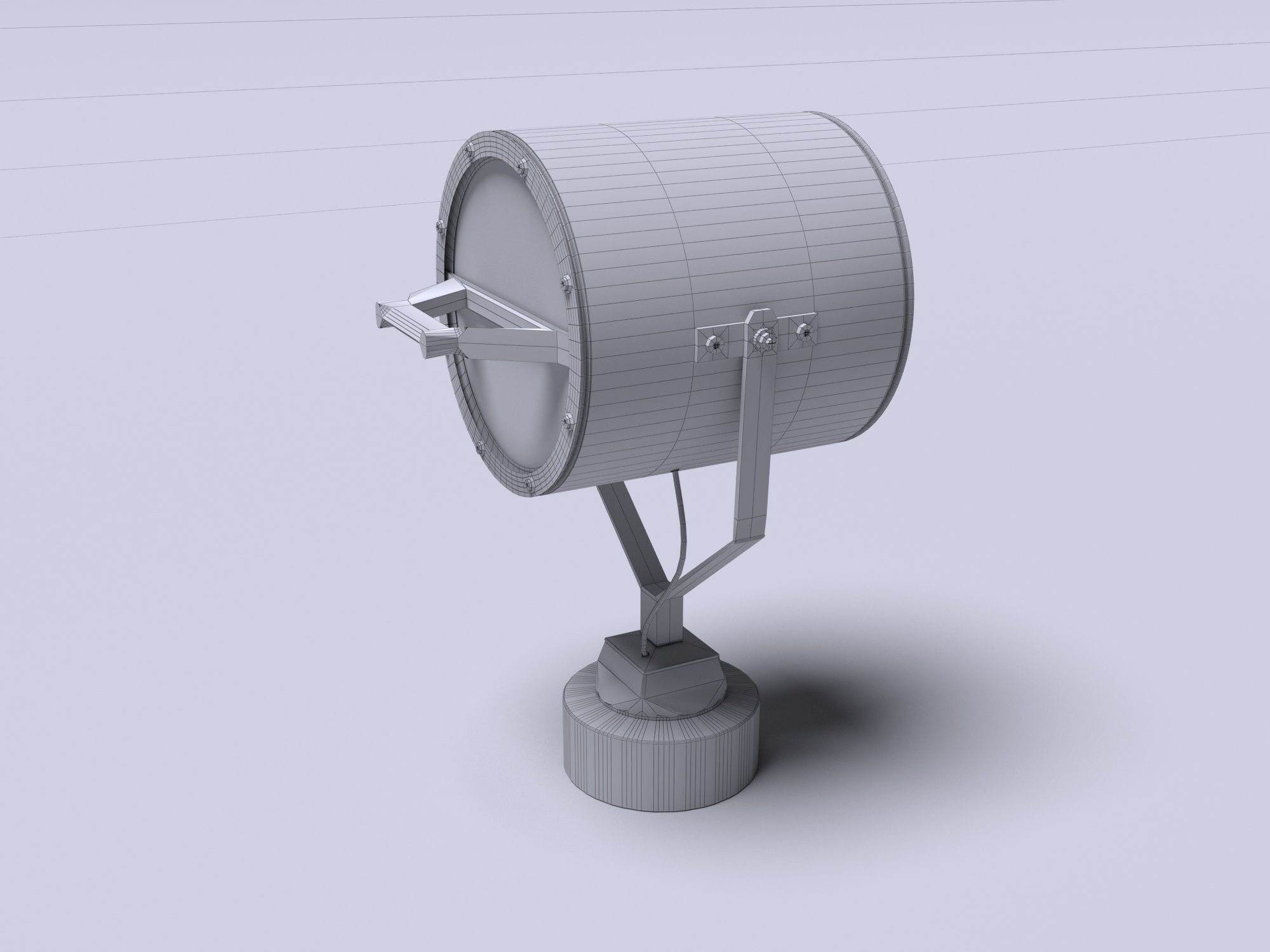 3D model of the searchlight 3D model_16