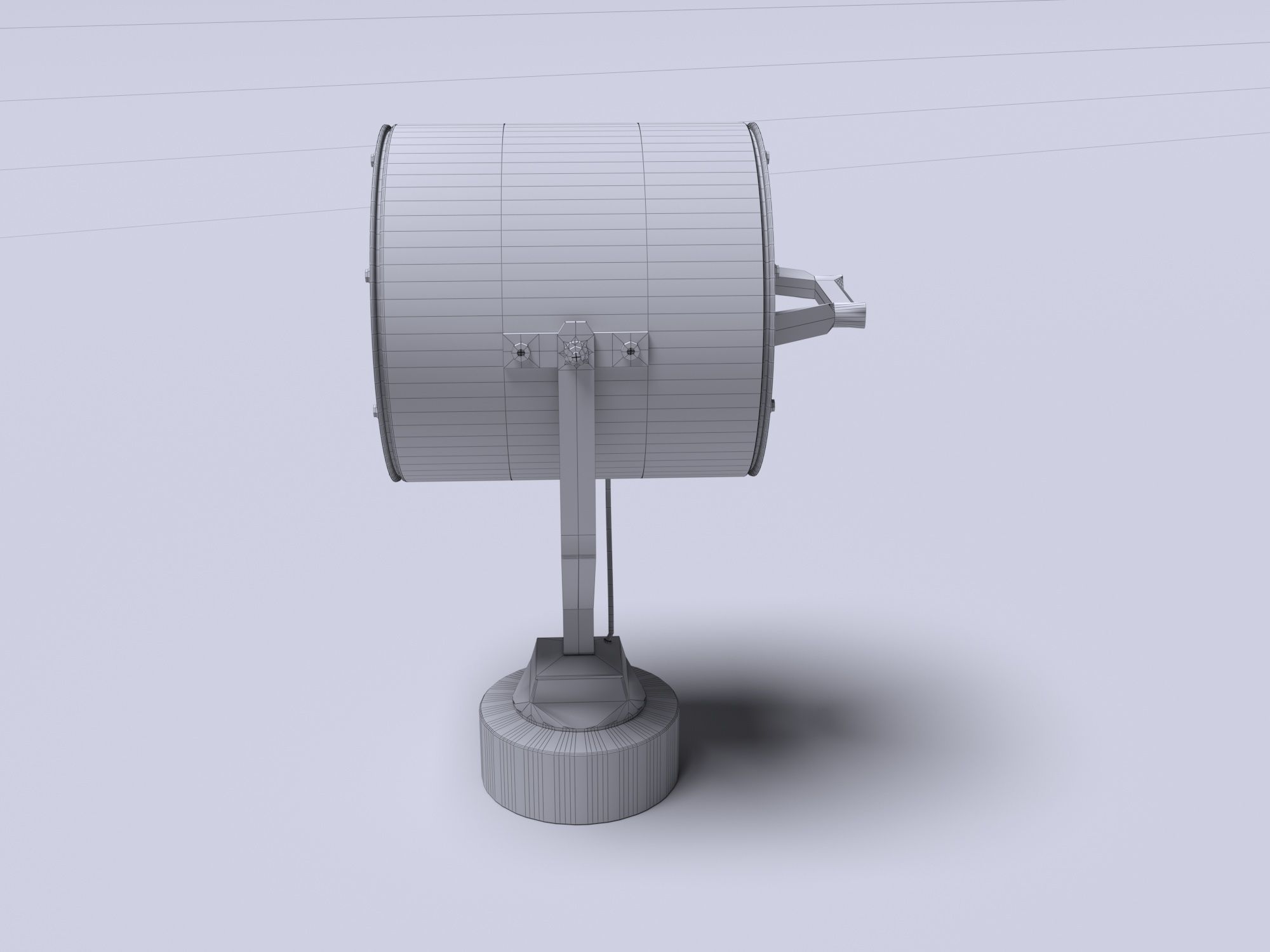 3D model of the searchlight 3D model_10