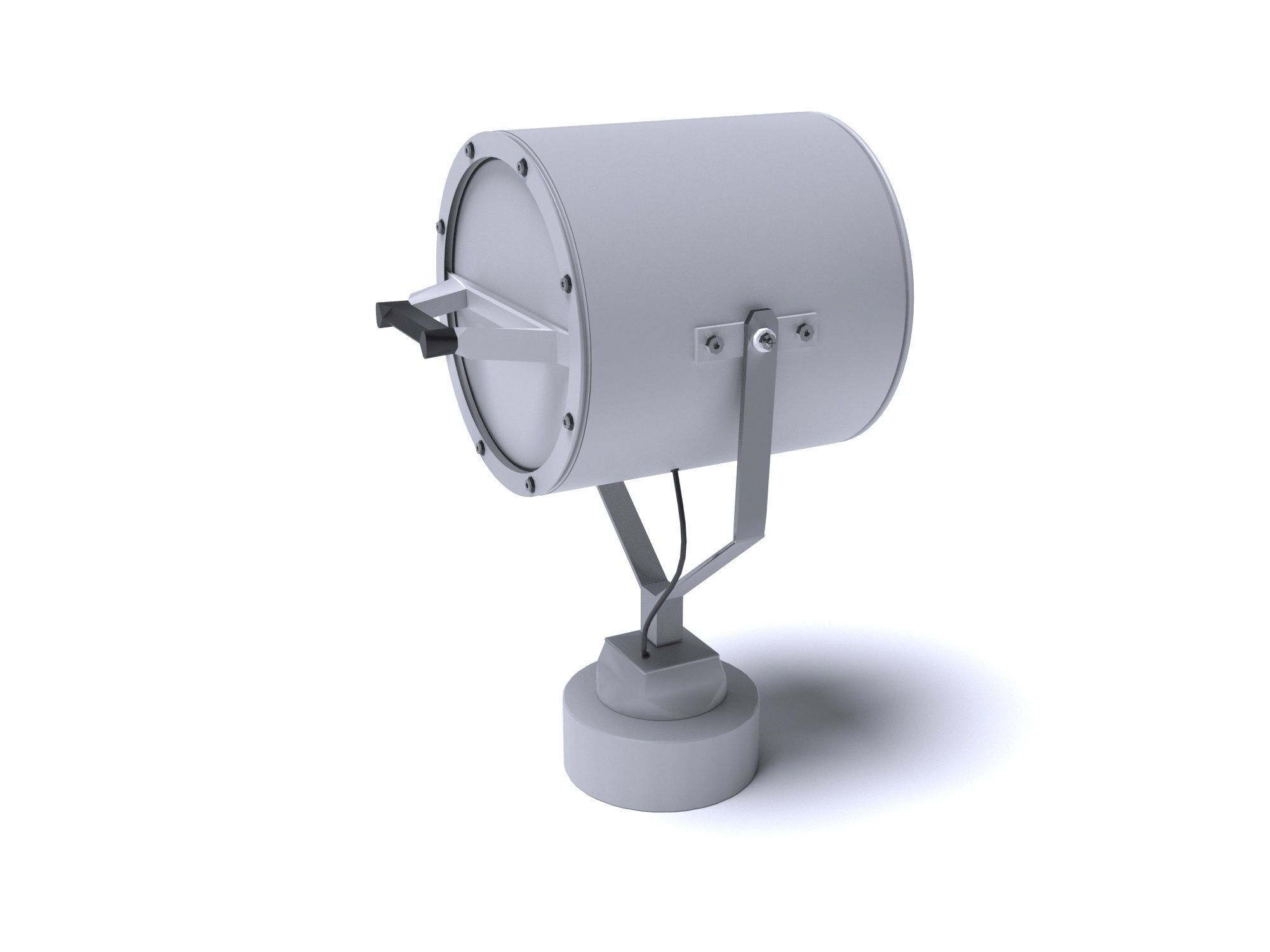 3D model of the searchlight 3D model_2