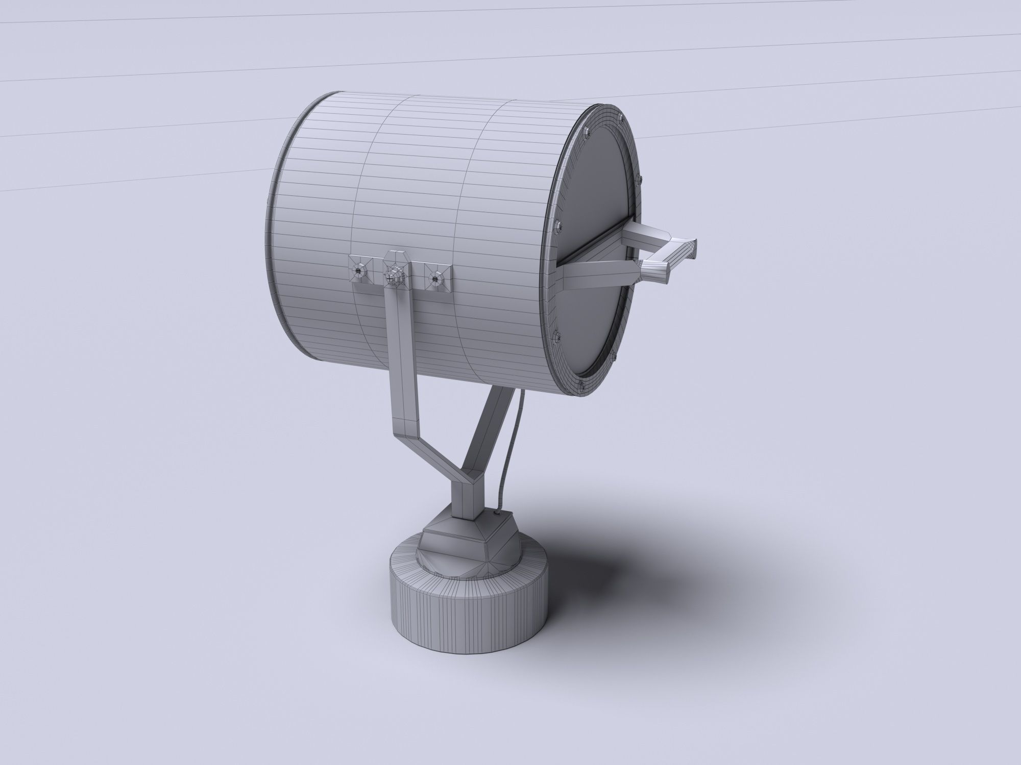 3D model of the searchlight 3D model_9