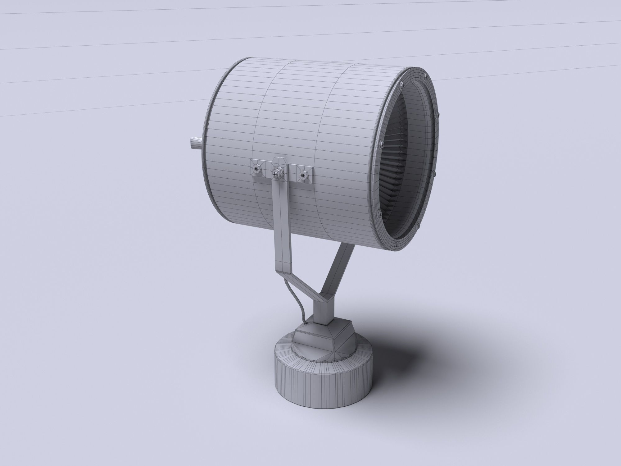 3D model of the searchlight 3D model_15