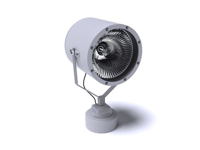 3D model of the searchlight 3D model