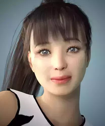 Raushan For Genesis 8 Female 3D model