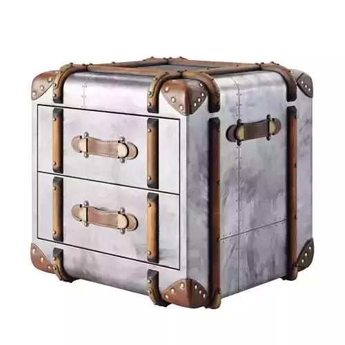 RH Richards Trunk 2-Drawer Cube
