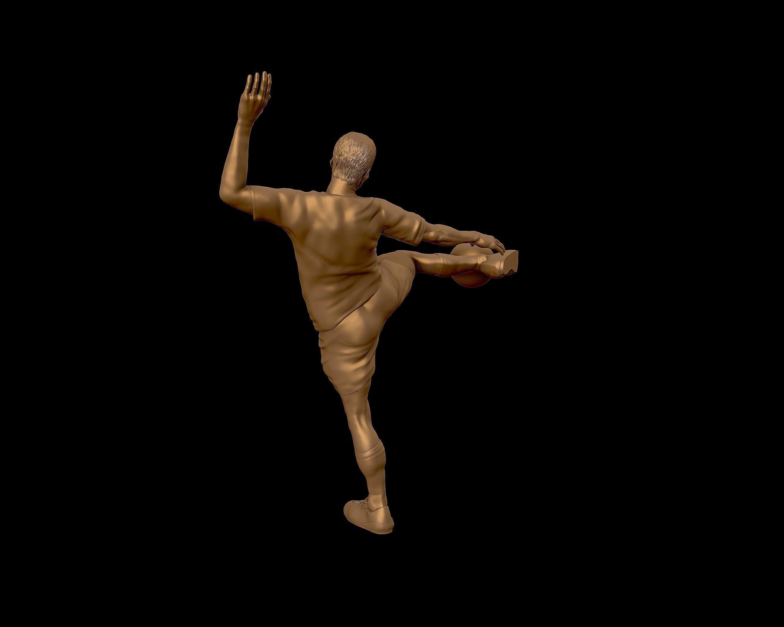 Luis Suarez 3D Model for 3D printing 3D print model_28