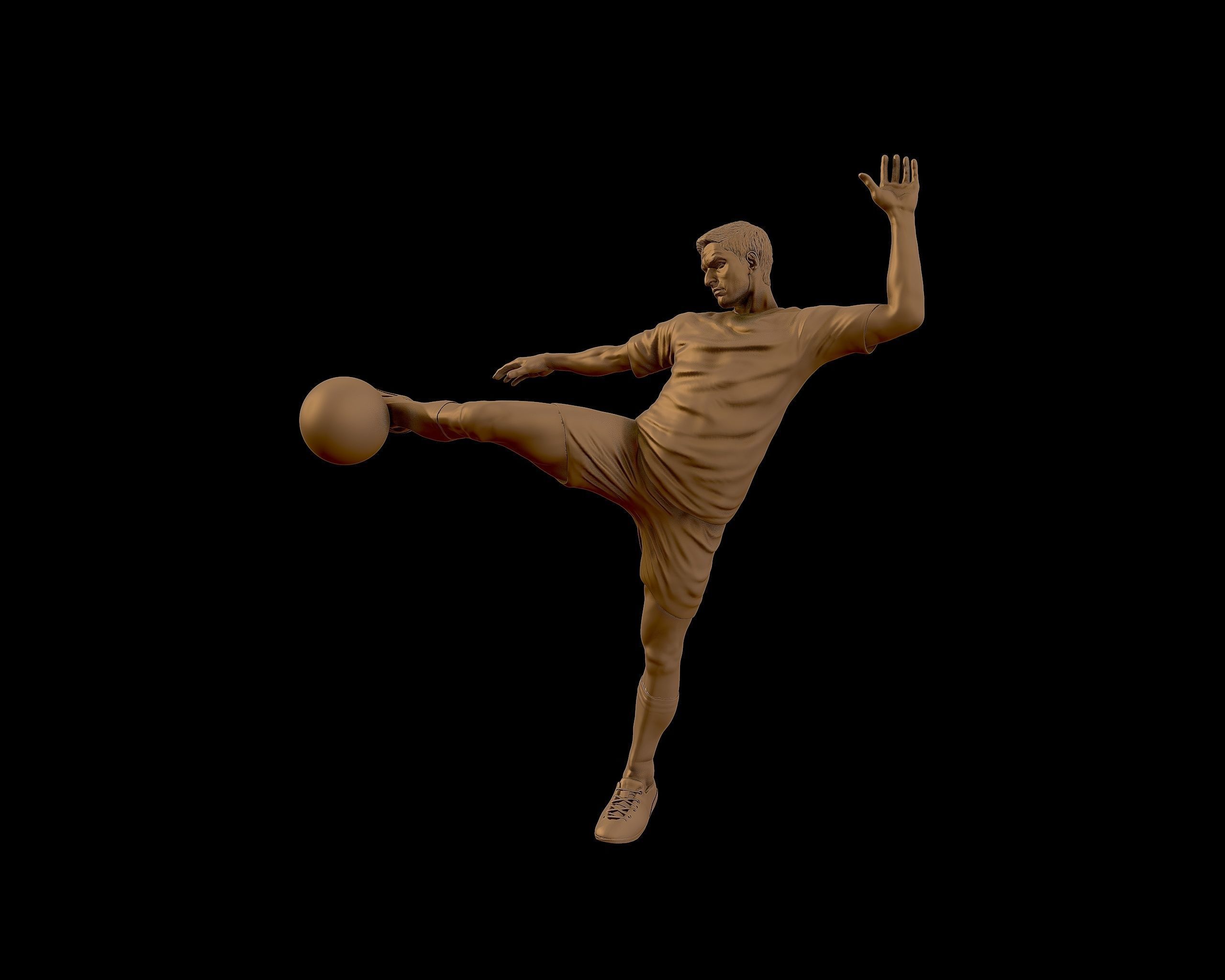 Luis Suarez 3D Model for 3D printing 3D print model_26