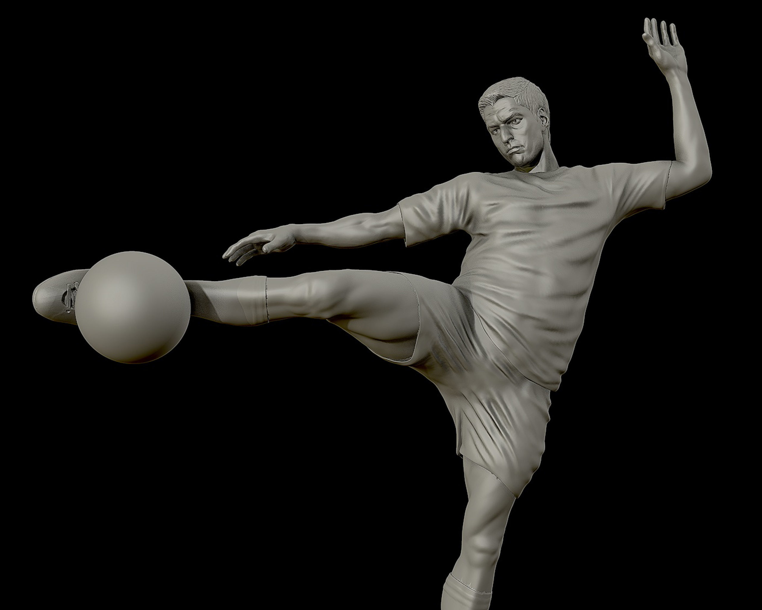 Luis Suarez 3D Model for 3D printing 3D print model_4