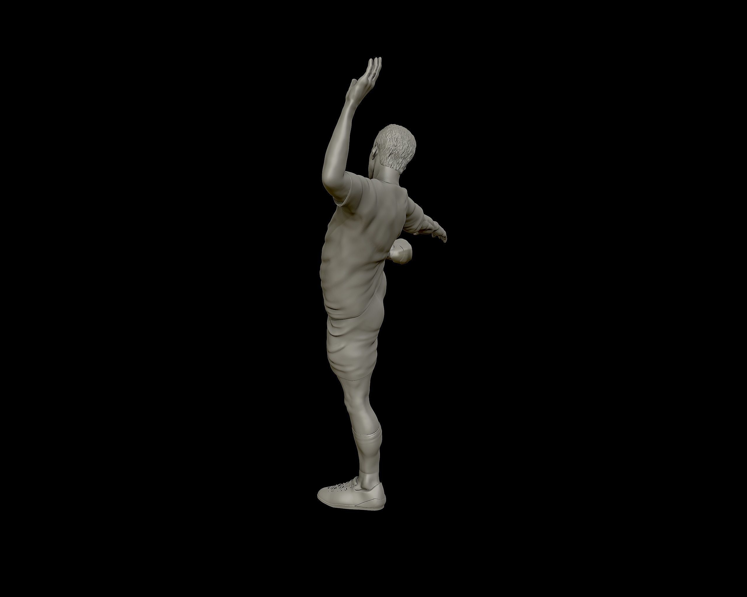 Luis Suarez 3D Model for 3D printing 3D print model_15