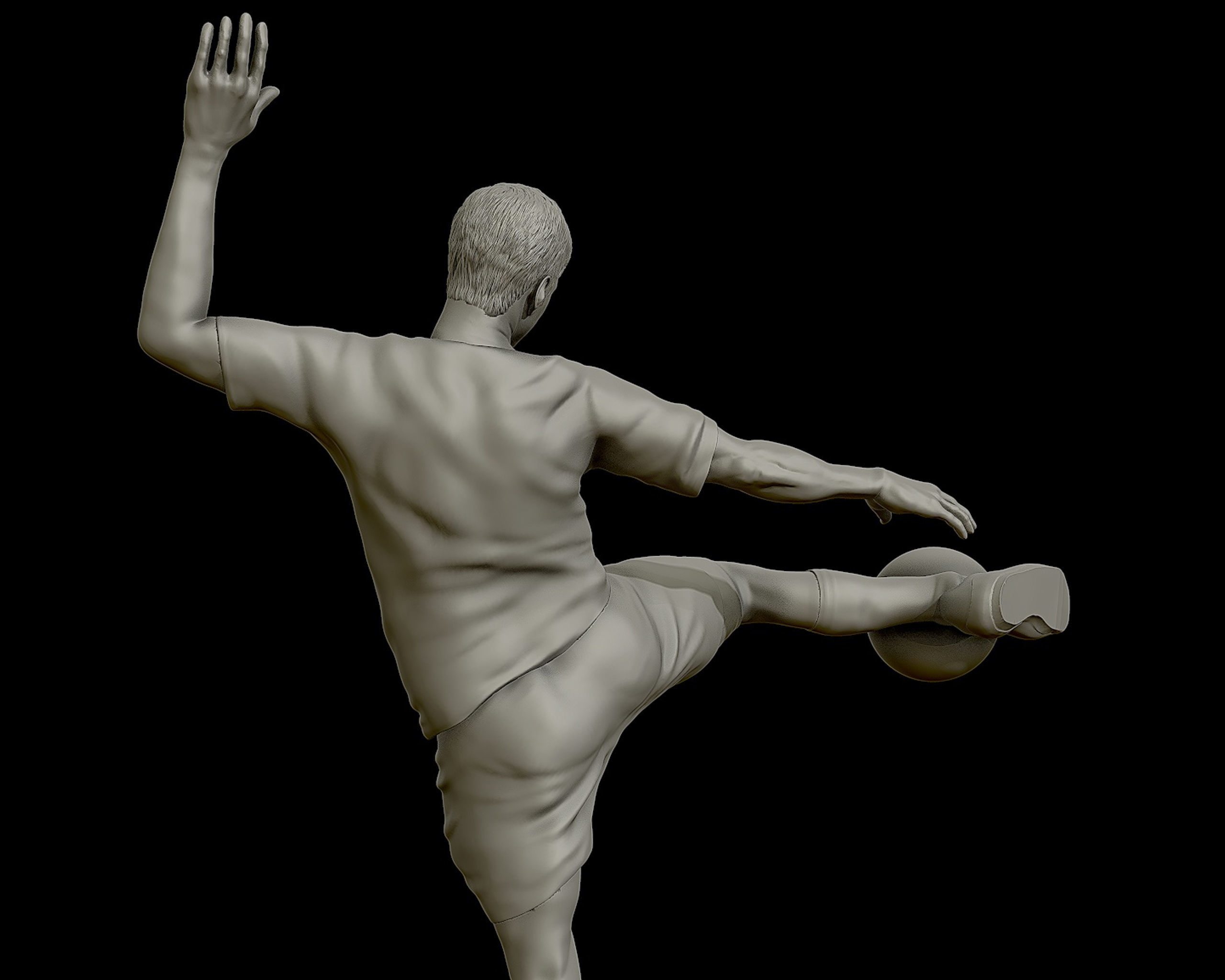 Luis Suarez 3D Model for 3D printing 3D print model_6