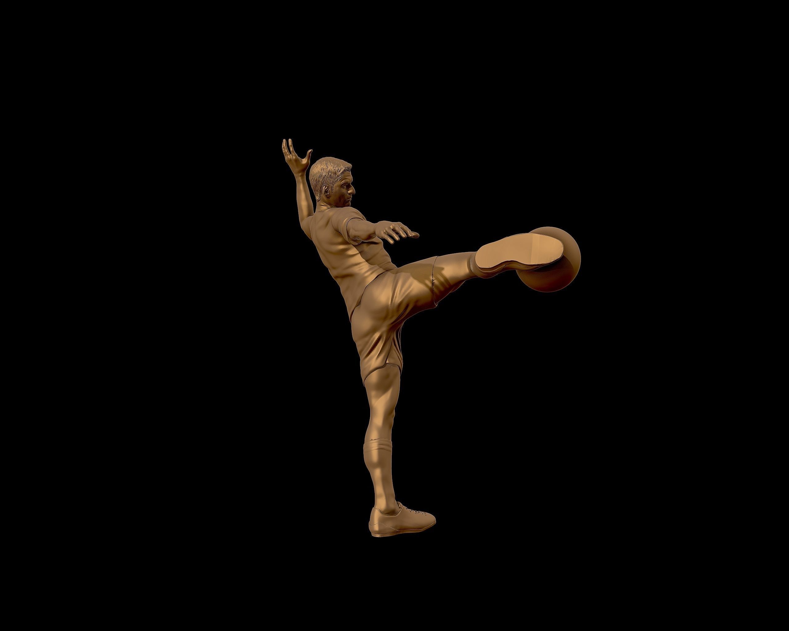 Luis Suarez 3D Model for 3D printing 3D print model_30