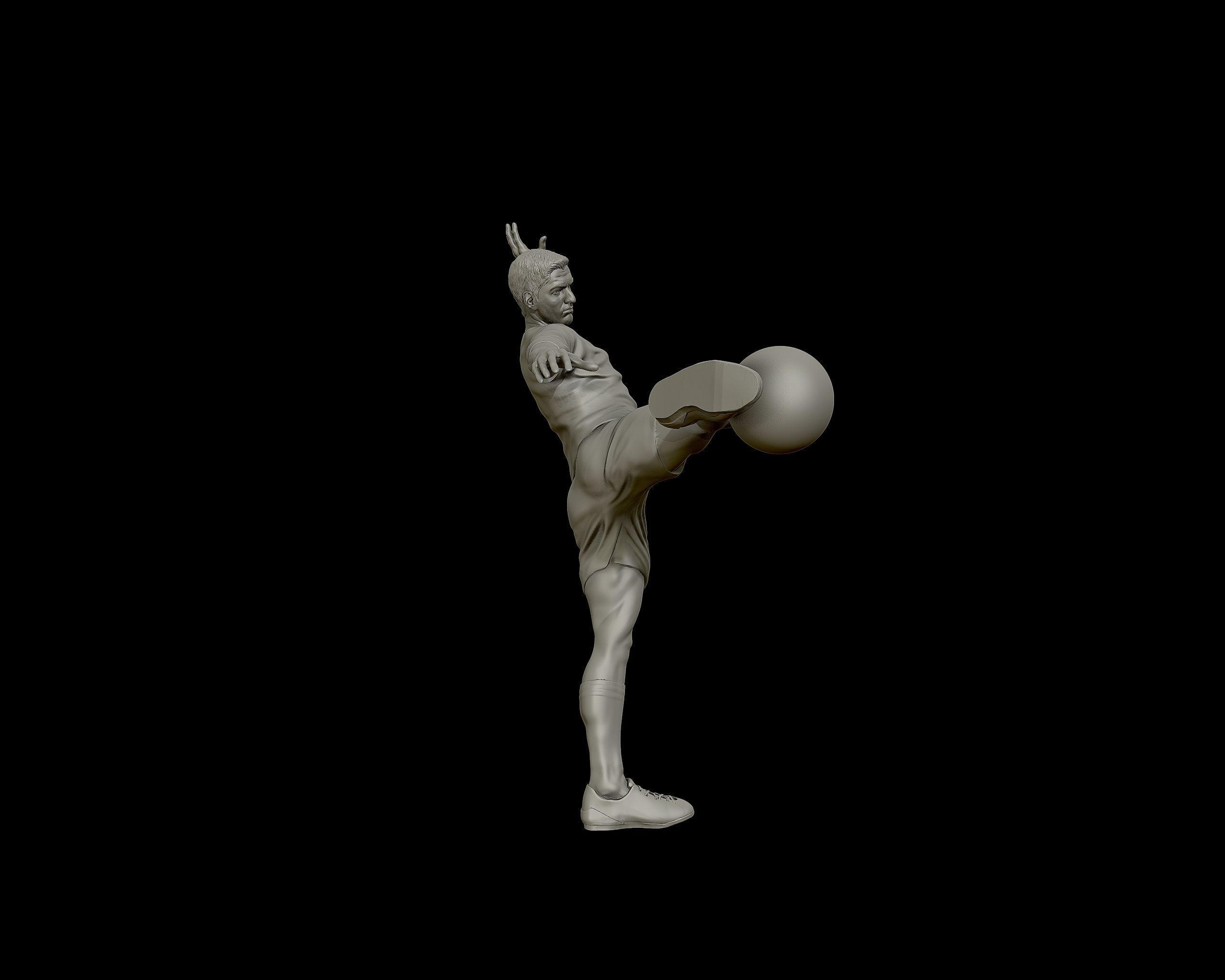 Luis Suarez 3D Model for 3D printing 3D print model_20