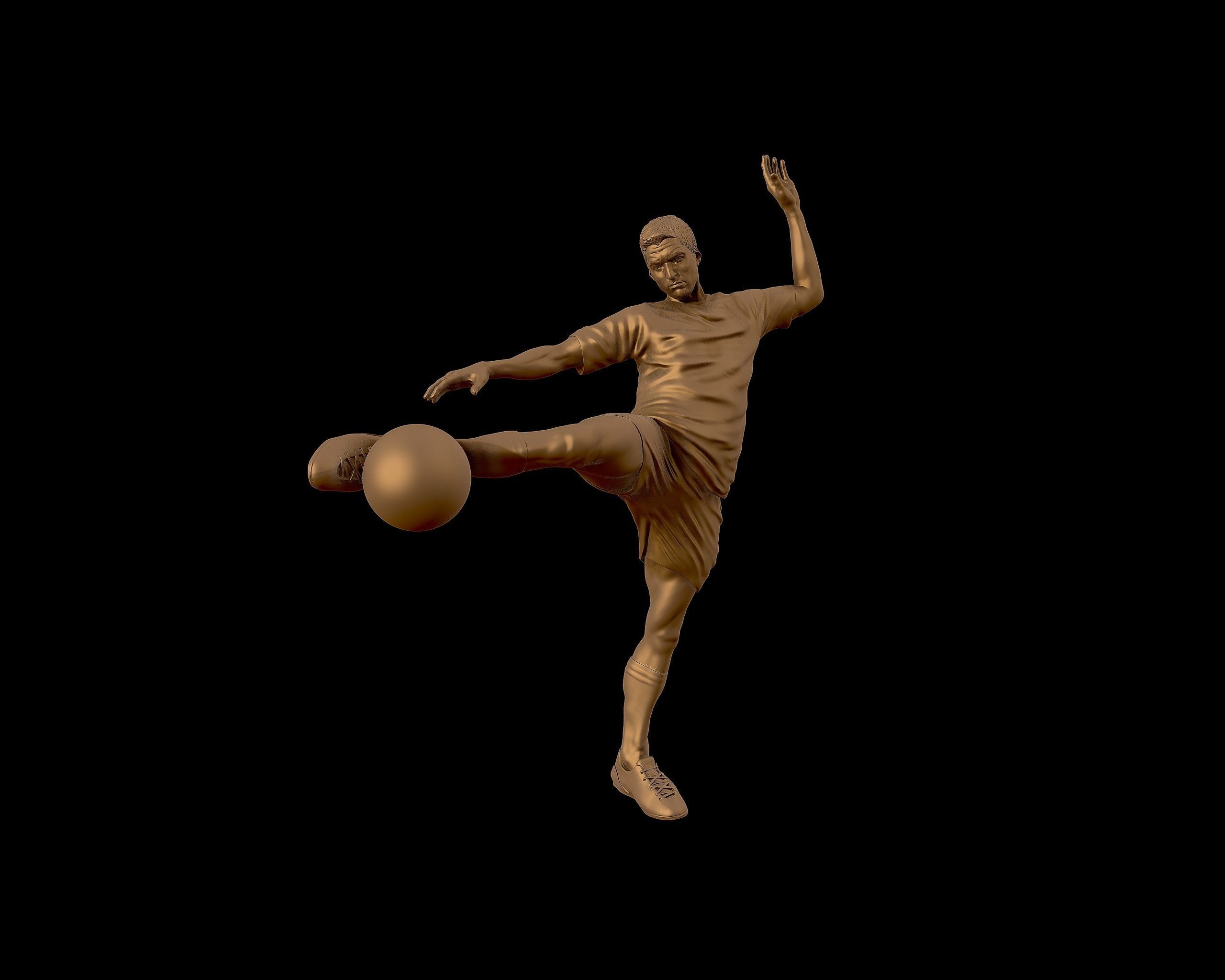 Luis Suarez 3D Model for 3D printing 3D print model_24