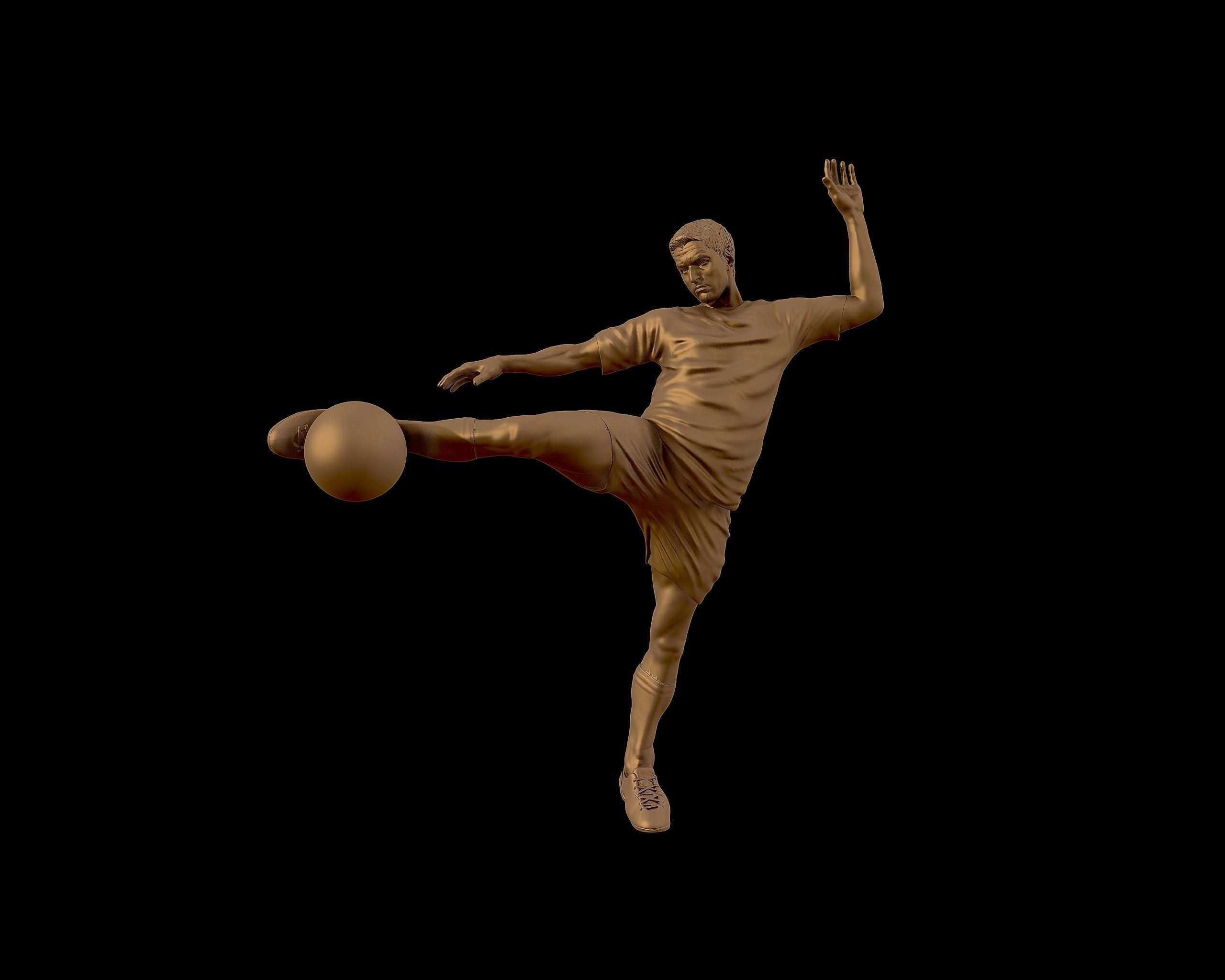Luis Suarez 3D Model for 3D printing 3D print model_25