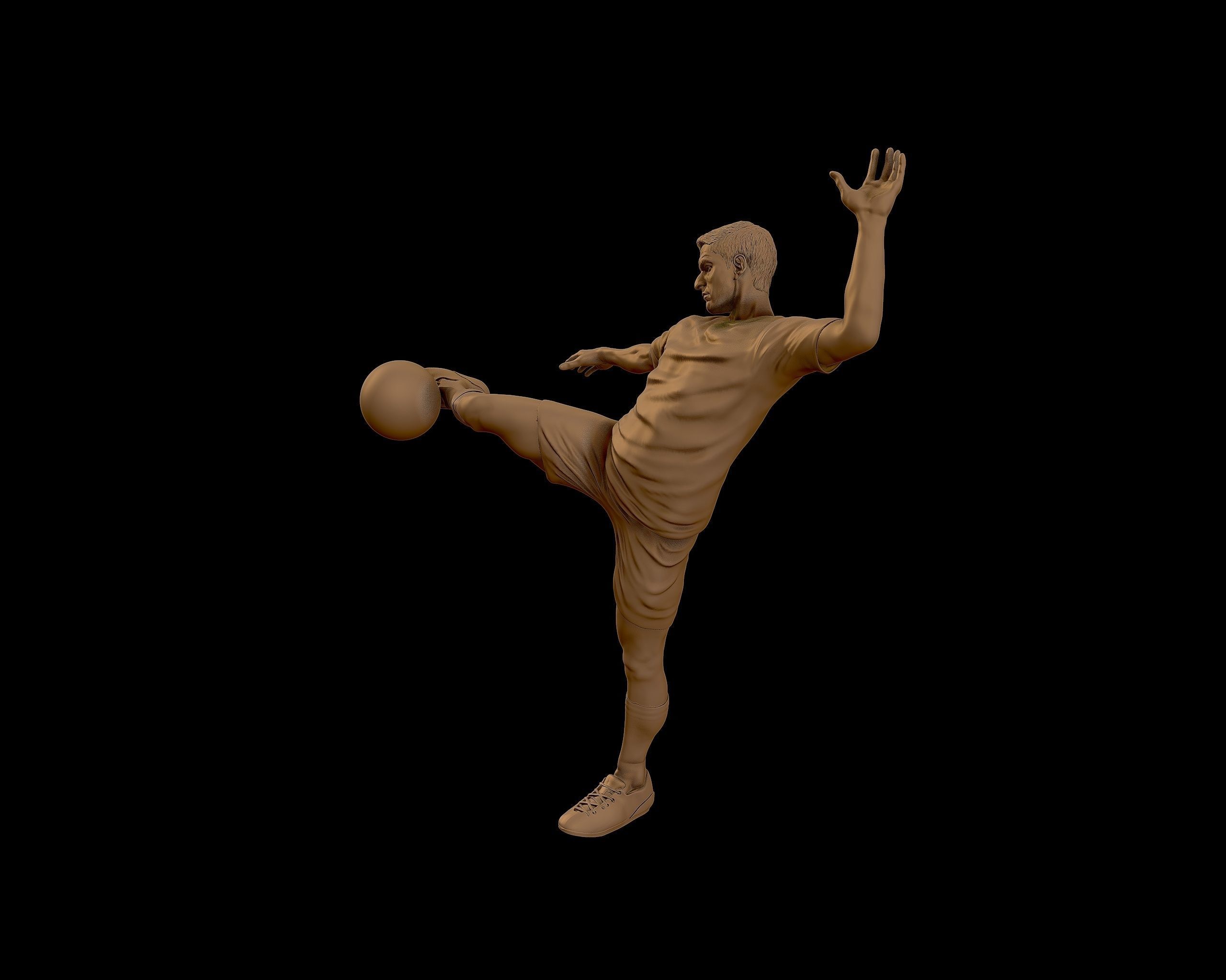 Luis Suarez 3D Model for 3D printing 3D print model_27
