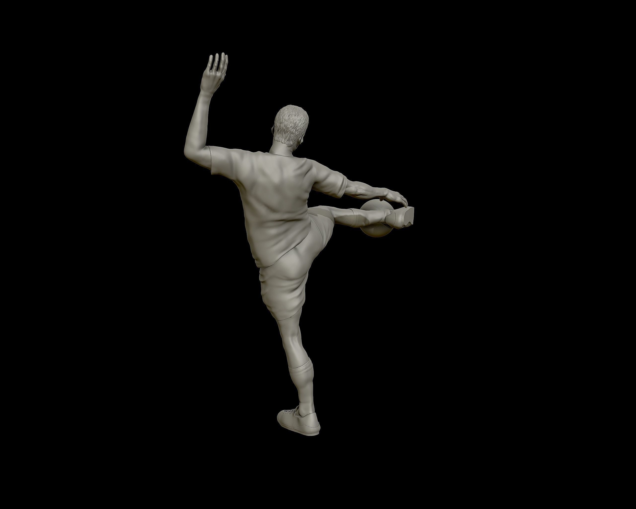 Luis Suarez 3D Model for 3D printing 3D print model_16