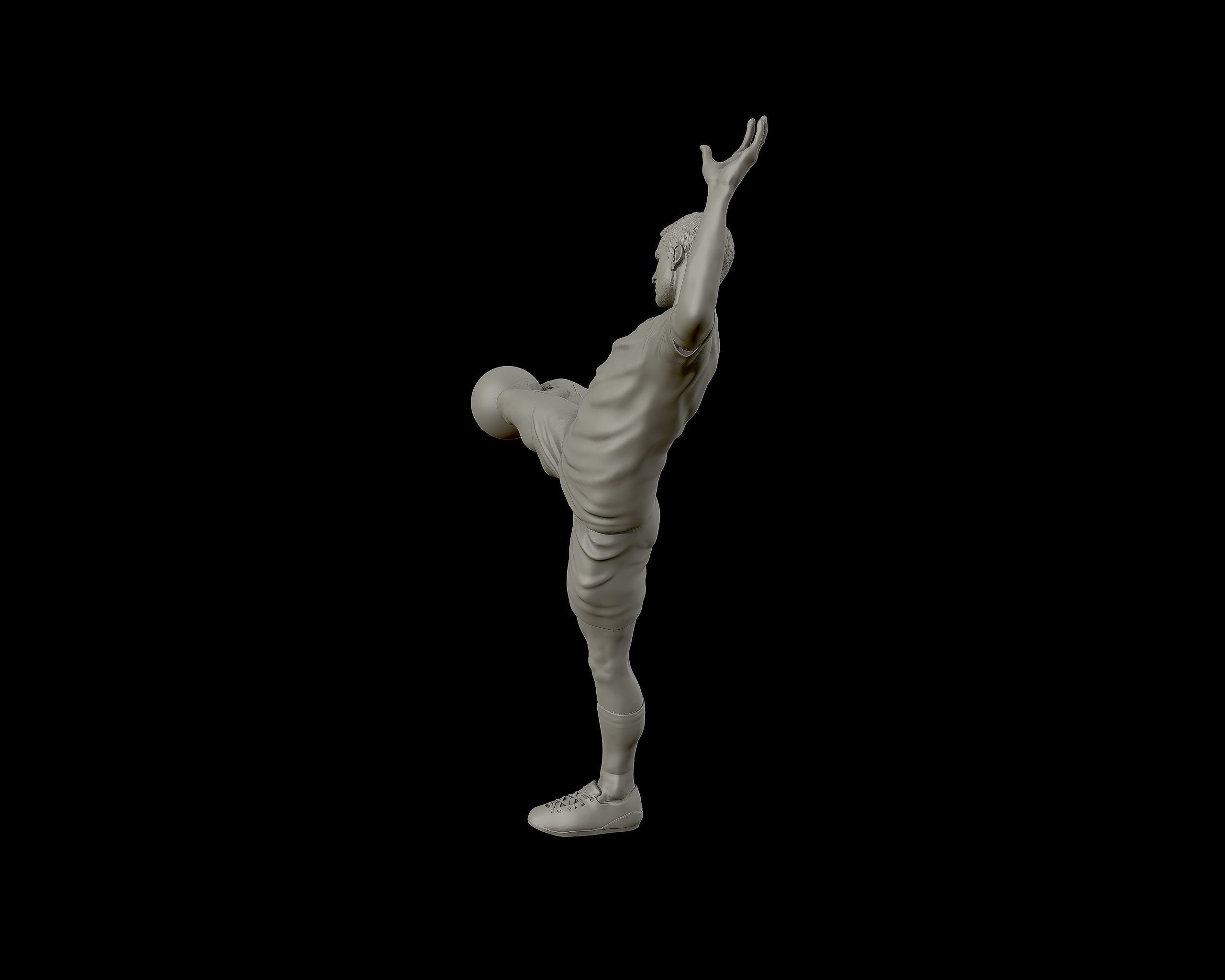 Luis Suarez 3D Model for 3D printing 3D print model_14