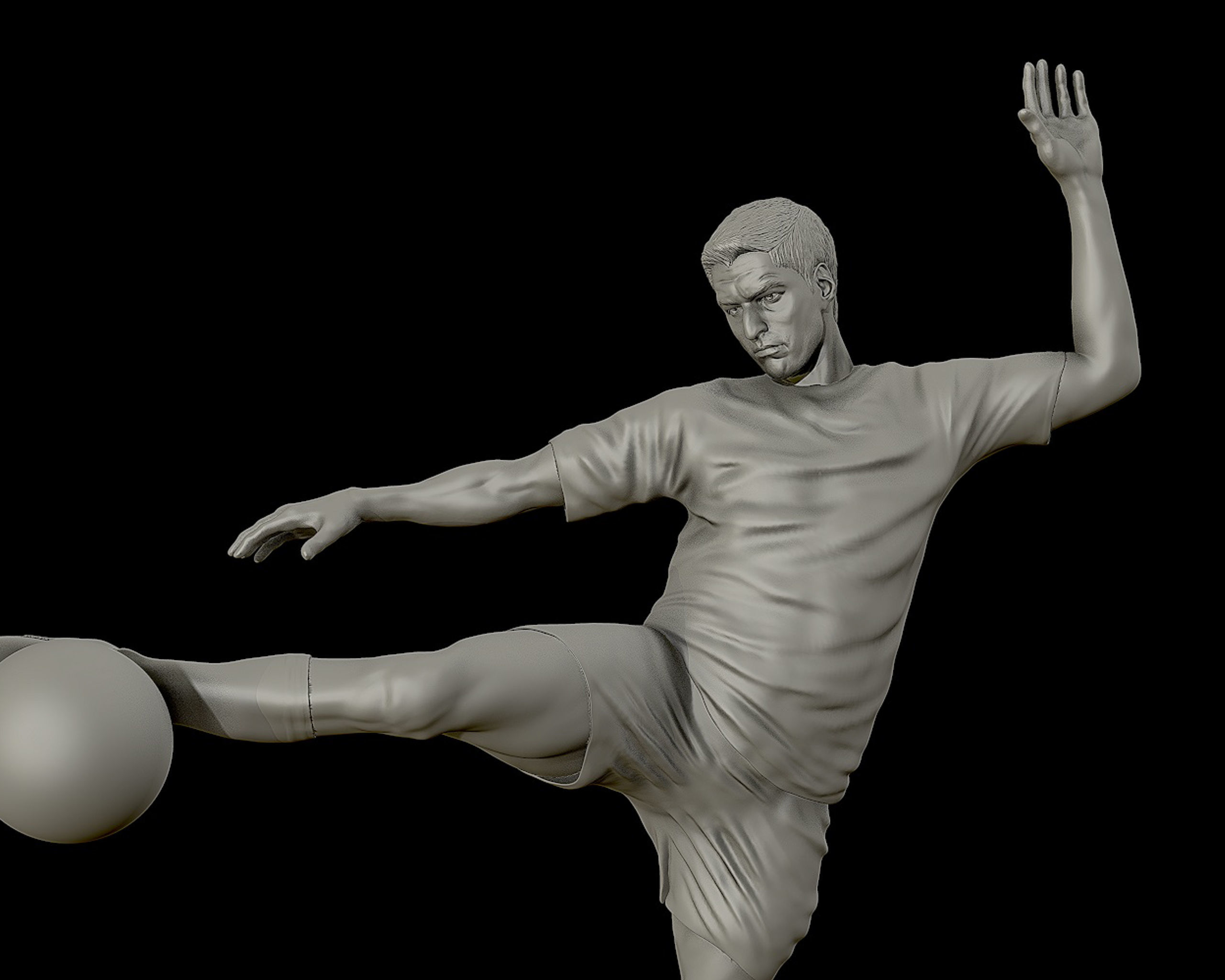 Luis Suarez 3D Model for 3D printing 3D print model_5