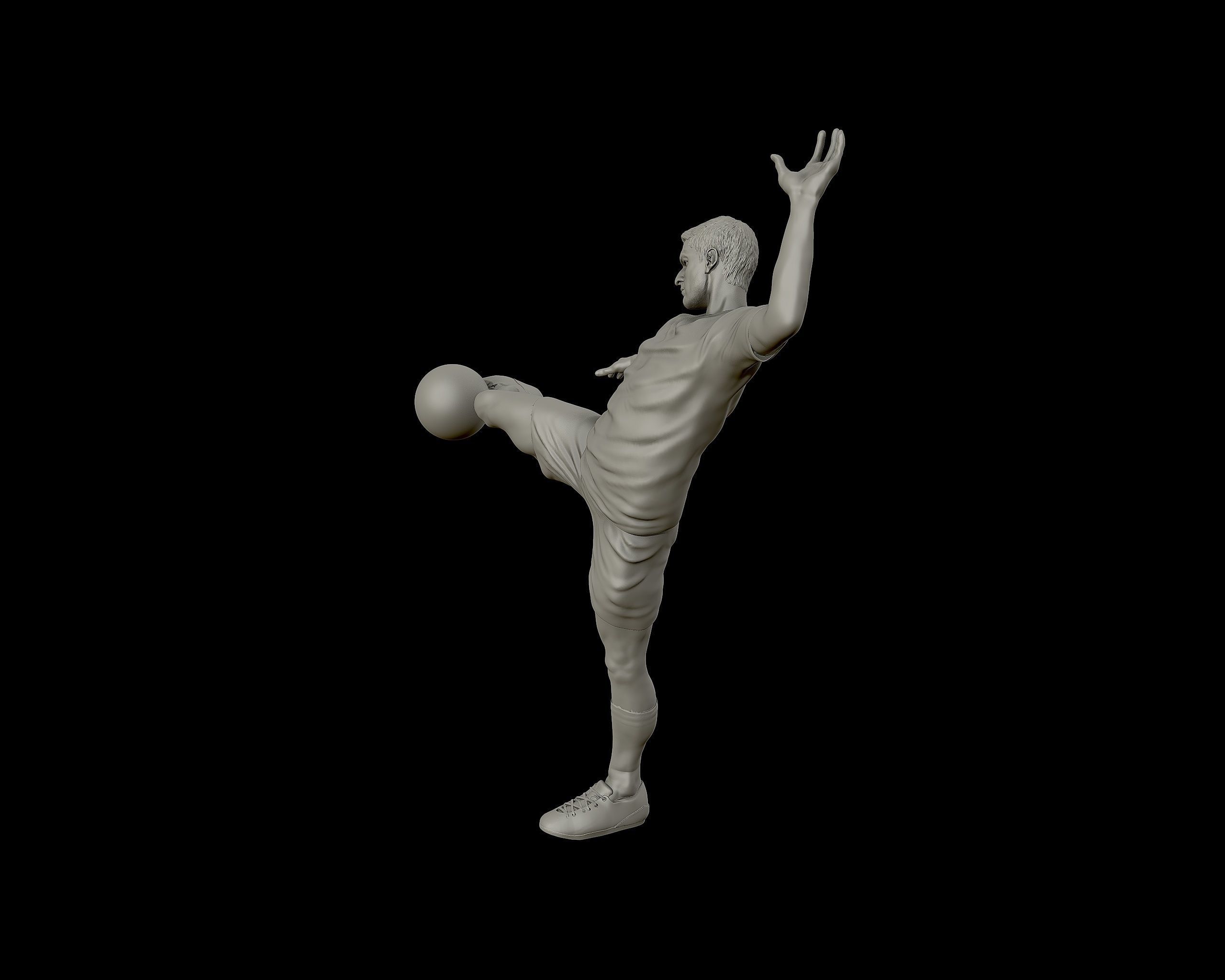 Luis Suarez 3D Model for 3D printing 3D print model_13