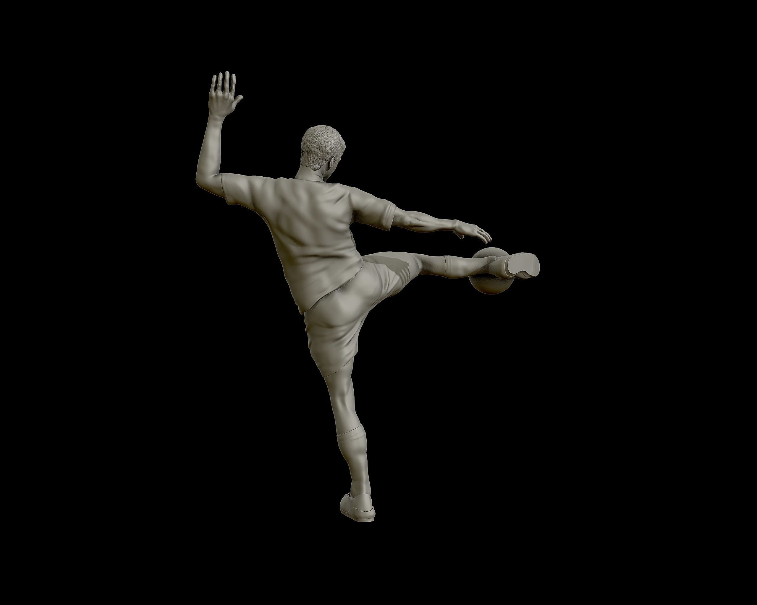 Luis Suarez 3D Model for 3D printing 3D print model_17