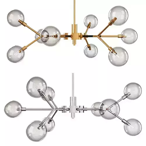 ASTEROID OVAL CHANDELIER