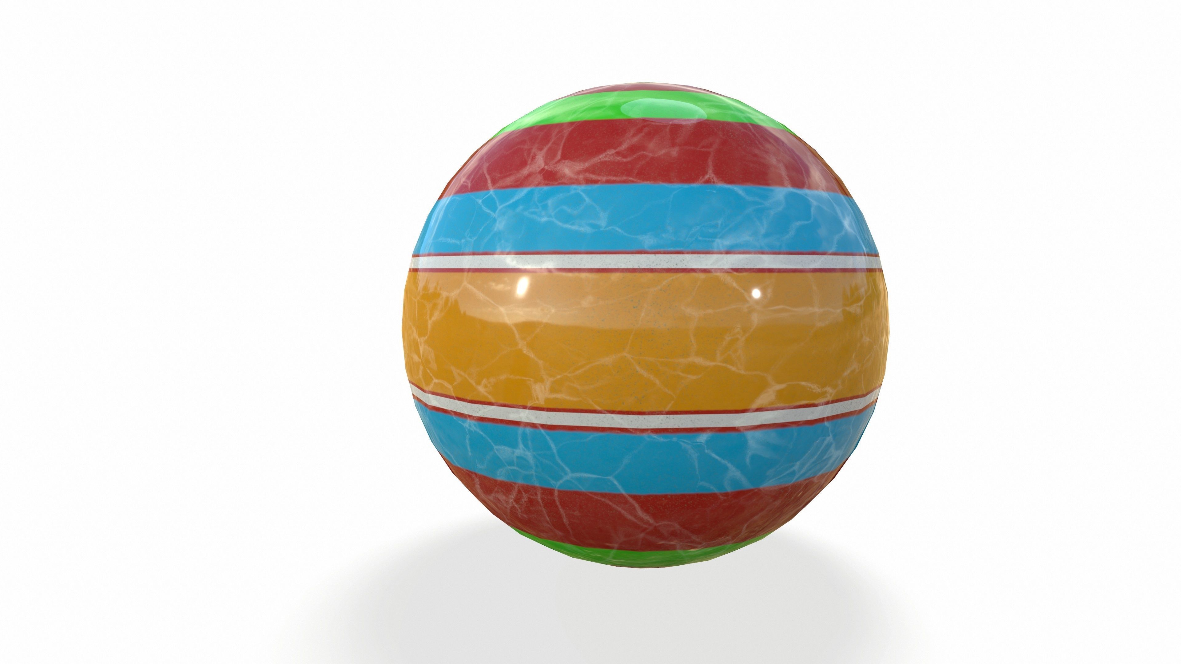 A set of simple toys for children 3D model_9