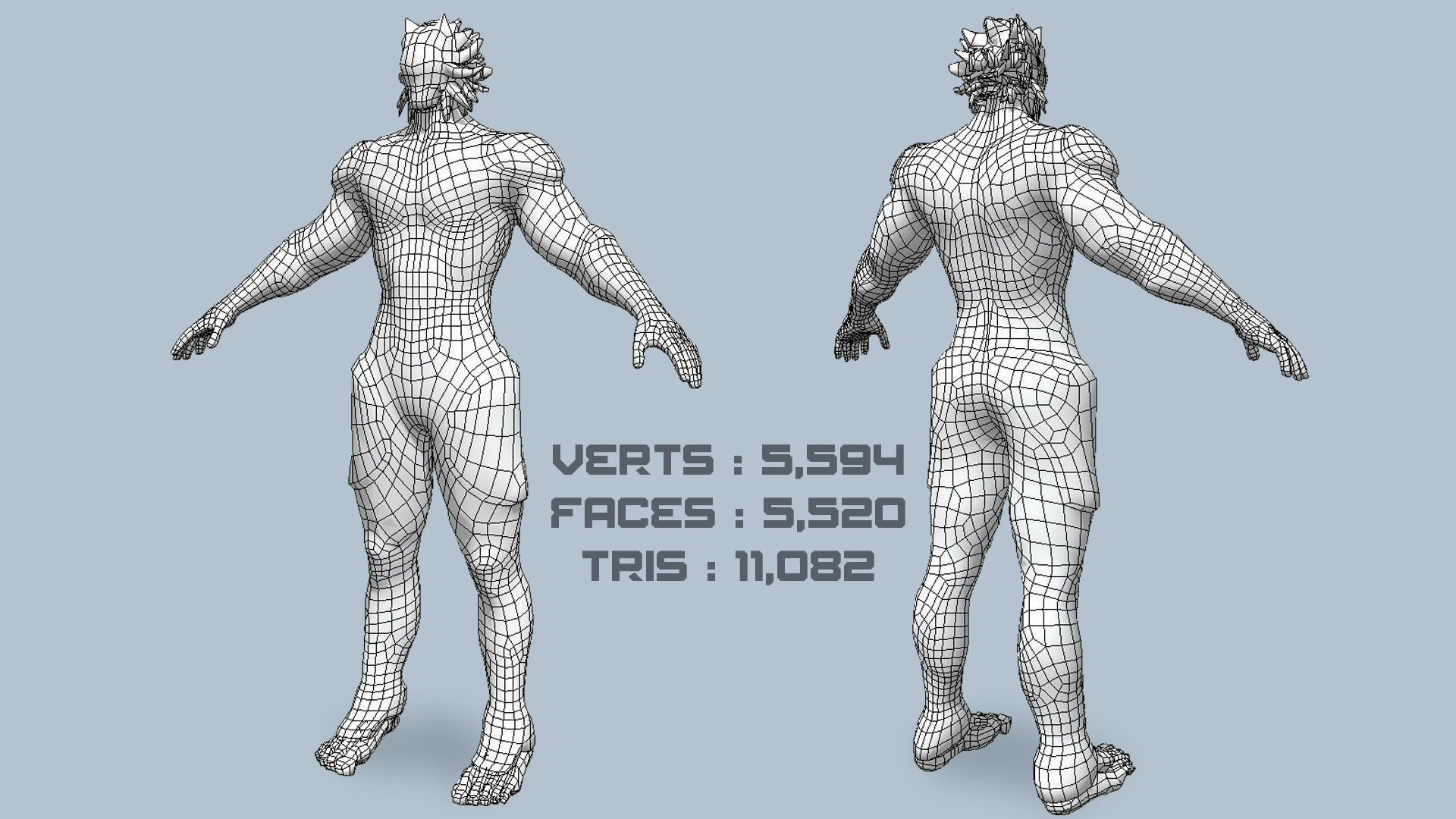 Low Poly - Cyborg Zodiac Theme - Leo Low-poly 3D model_25