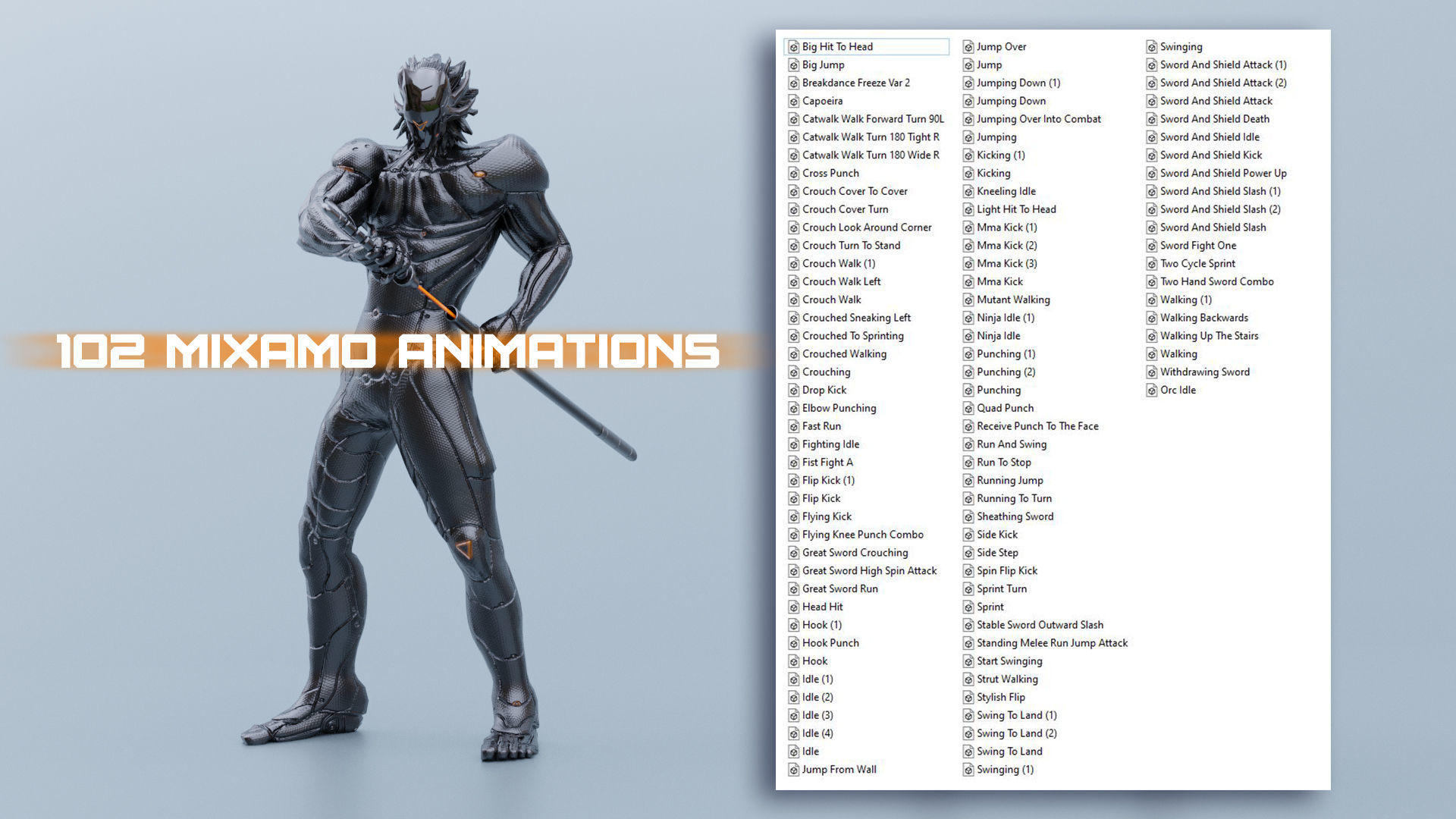 Low Poly - Cyborg Zodiac Theme - Leo Low-poly 3D model_18