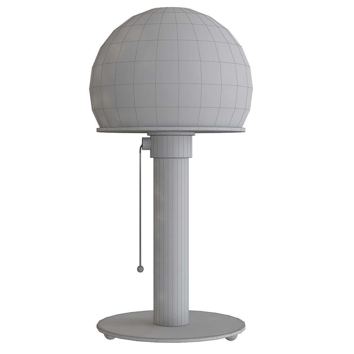 Wilhelm Wagenfeld table lamp WA 24 3D model_2
