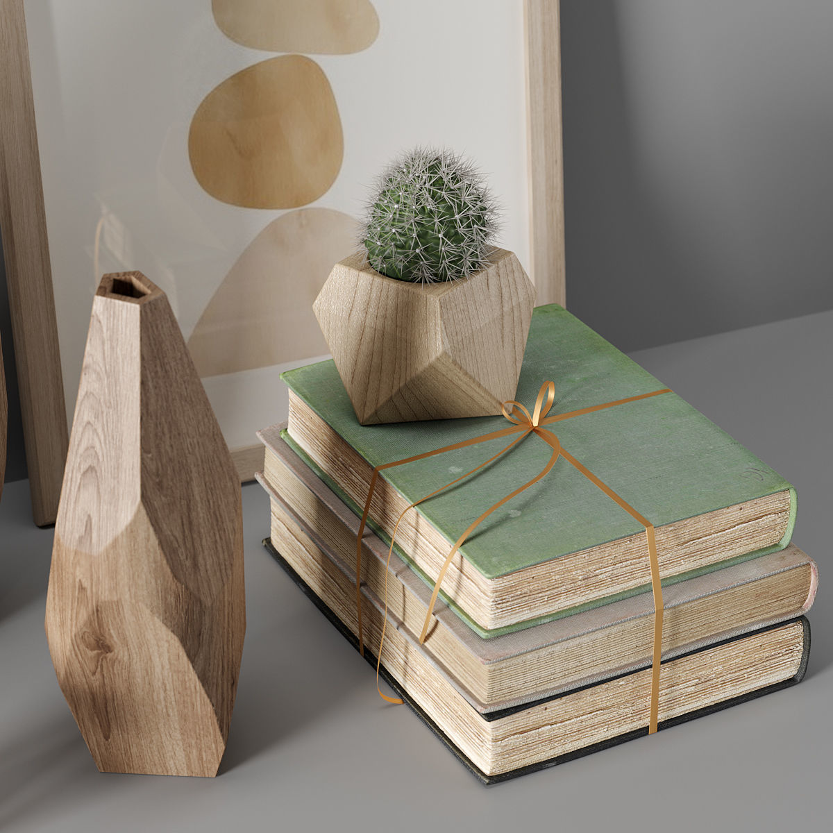 BN Decorative Set 002 3D model_2