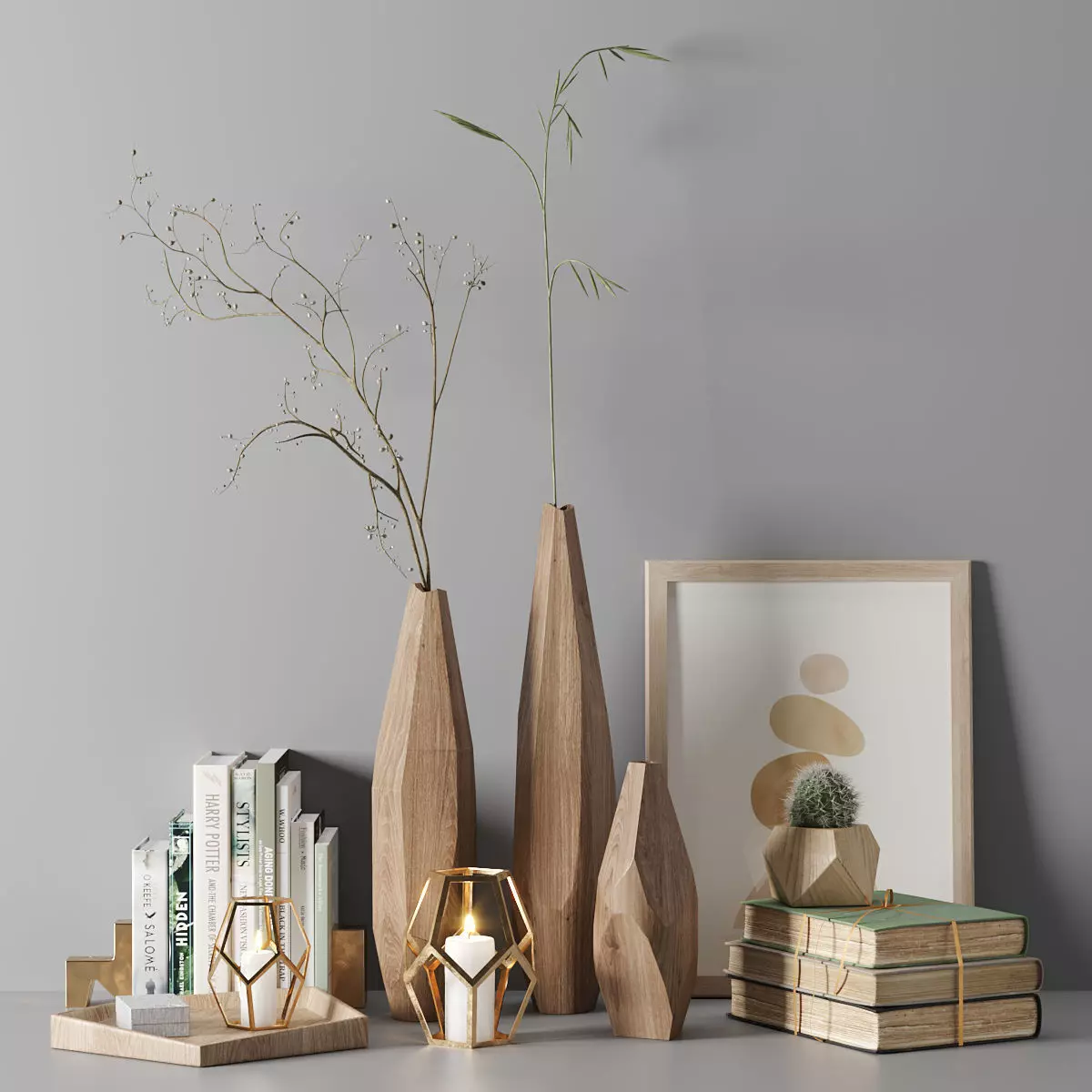 BN Decorative Set 002 3D model_0