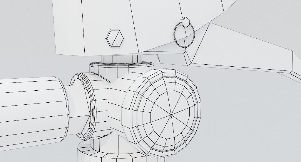 Fire Extinguisher Low-poly 3D model_11