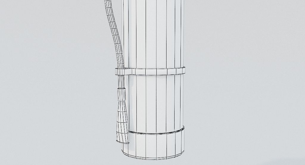 Fire Extinguisher Low-poly 3D model_12