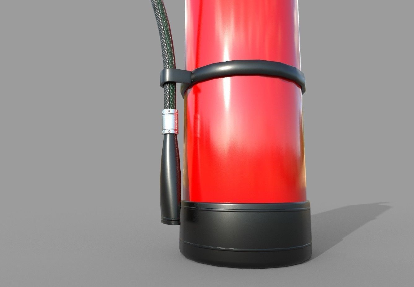 Fire Extinguisher Low-poly 3D model_6