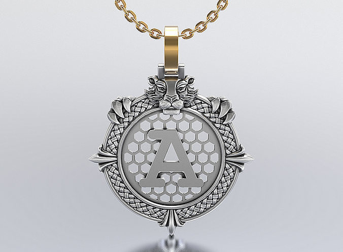 Letters Pendants 3D print model